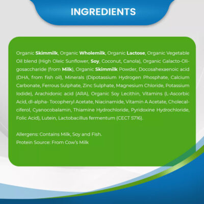 Nature One Dairy Organic Step 3 - Susu Formula Organik 900 Gram Halal thumbnail 5
