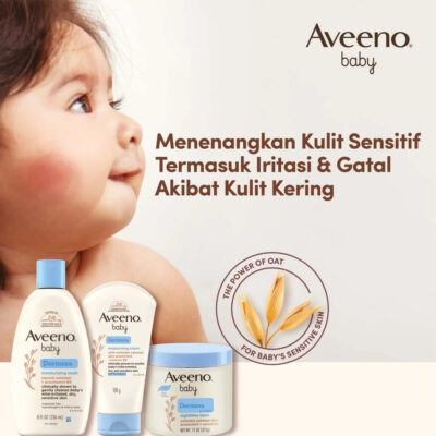 Aveeno Baby Dermexa Nighttime Balm 312g / Lotion Malam Pelembap Bayi Kulit Kering & Sensitif 24 Jam thumbnail 3