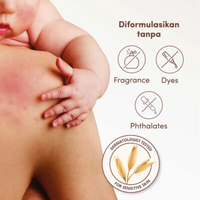 Aveeno Baby Dermexa Nighttime Balm 312g / Lotion Malam Pelembap Bayi Kulit Kering & Sensitif 24 Jam thumbnail 6