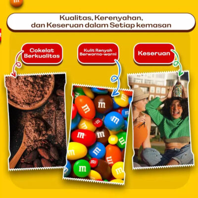 M&M's Special Edition Festive Pack 111g ( 3x37g) Halal thumbnail 4