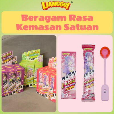 LIANGGUI Permen Musik Lolipop Halal ( 1 Pcs ) thumbnail 5