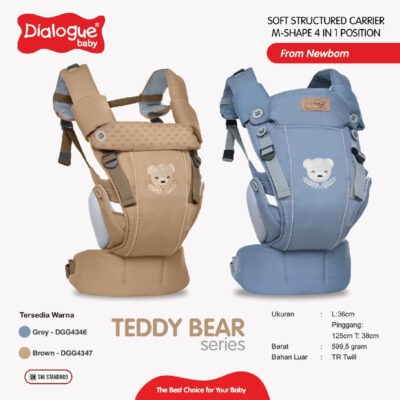Dialogue Baby Gendongan Bayi SSC M Shape Teddy Bear Series 4 in 1 ( 1 PCS )