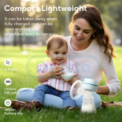 Dr.isla EB11 Pompa ASI Elektrik Tanpa Kabel otomatis Portabel - Breast pump Hisap Kuat thumbnail 3