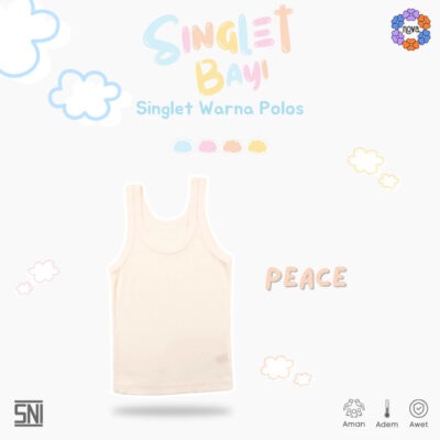 NOVA Singlet Bayi & Anak - Singlet Polos Warna Anak Unisex (1 Pcs) thumbnail 4