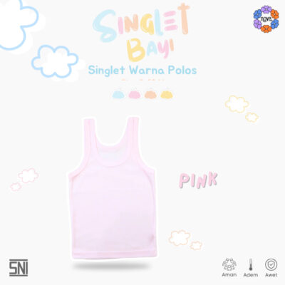 NOVA Singlet Bayi & Anak - Singlet Polos Warna Anak Unisex (1 Pcs) thumbnail 5