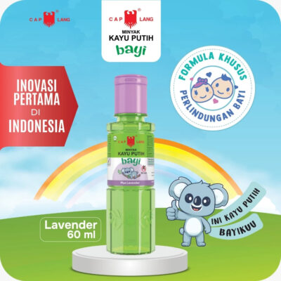 Cap Lang Minyak Kayu Putih Bayi Lavender / Chamomile 60ml thumbnail 2
