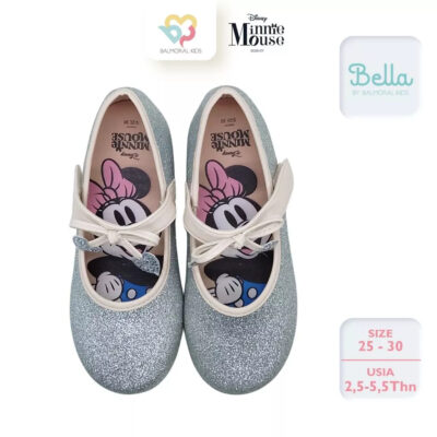 Balmoral Kids Sepatu Sandal Ballerina Anak Girls Disney Minnie Usia 3 - 6 Tahun MN-MO (1 Pasang) thumbnail 4