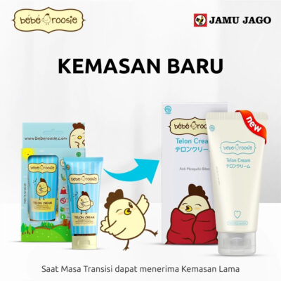 Bebe Roosie Telon Cream 60gr / Telon krim untuk bayi Kemasan Baru thumbnail 3