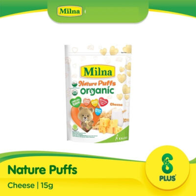 Milna Organic Nature Puffs - Camilan Bayi Bebas Gluten & Tinggi Kalsium thumbnail 3
