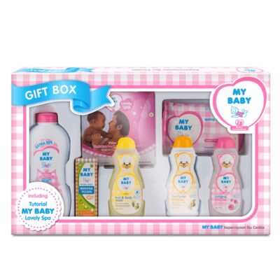 My Baby Lovely Spa Gift Set Box Biru / Pink thumbnail 2