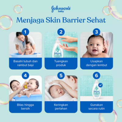 JOHNSON'S Baby Bath Milk + Rice 375ml/600ml Refill | Sabun Mandi Bayi Refill Sabun Johnsons Baby thumbnail 5
