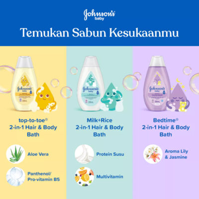 JOHNSON'S Baby Bath Milk + Rice 375ml/600ml Refill | Sabun Mandi Bayi Refill Sabun Johnsons Baby thumbnail 7