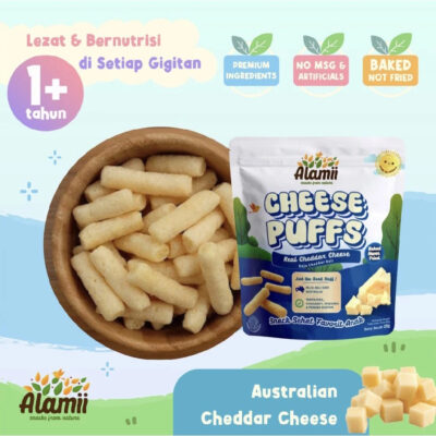 Alamii Puffs Snack 25gr | Cemilan Sehat Bayi & Anak thumbnail 2