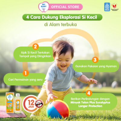 MY BABY Minyak Telon Plus Longer Protection 60ml / 90ml / 150 mL - Minyak Anti Nyamuk 12 Jam thumbnail 5