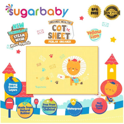 SUGARBABY Organic Healthy Cot Sheet / Perlak Bayi Organik thumbnail 4