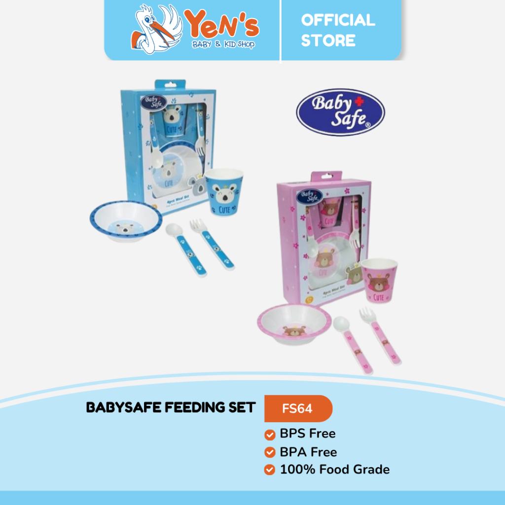 BABY SAFE seat meal FS64 / Perlengkapan Makan Bayi BPA Free