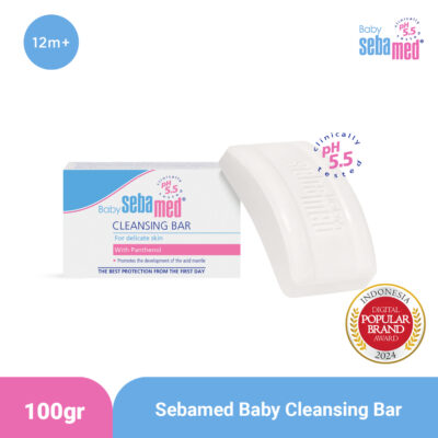 Sebamed Baby Cleansing Bar 100gr - Pembersih Bar Bebas Sabun untuk Kulit Sensitif, Eksim dan Alergi thumbnail 2