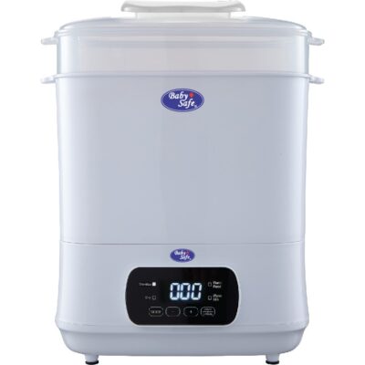 BABY SAFE Digital Sterilizer & Dryer With Food Warmer