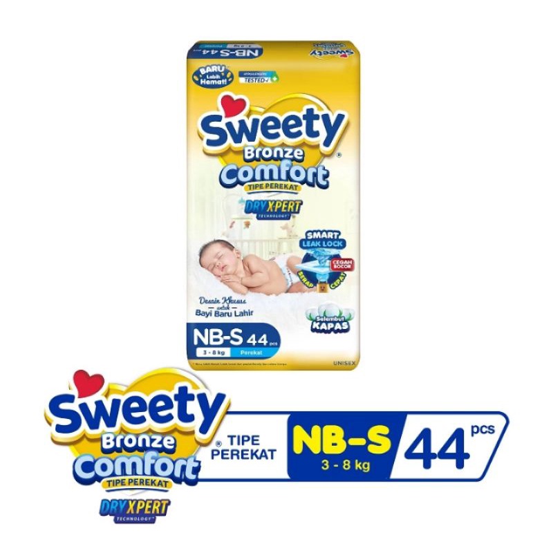 Sweety Bronze Comfort Perekat Tape NB-S 44