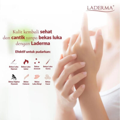 Laderma Cream 8 ml - Melembabkan, Melindungi dan Memudarkan Bekas Luka thumbnail 3