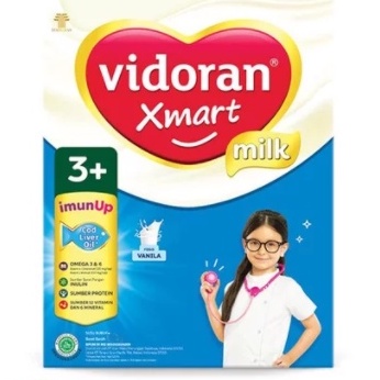 VIDORAN Xmart 3+ Nutriplex Vanila Dan Madu 350gr