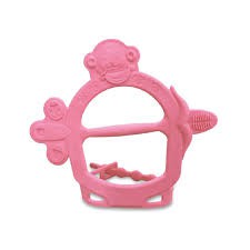 Ange Bracelet Teether Giraffe & Monkey thumbnail 3