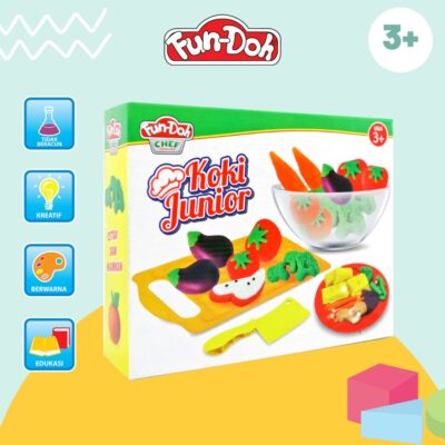 FUN-DOH Koki Junior 28170 - Mainan Anak Edukasi thumbnail 2