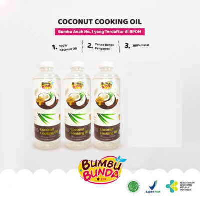 Bumbu Bunda Elia Coconut Cooking Oil / Minyak MPASI / BB Booster MPASI 500 Ml thumbnail 5