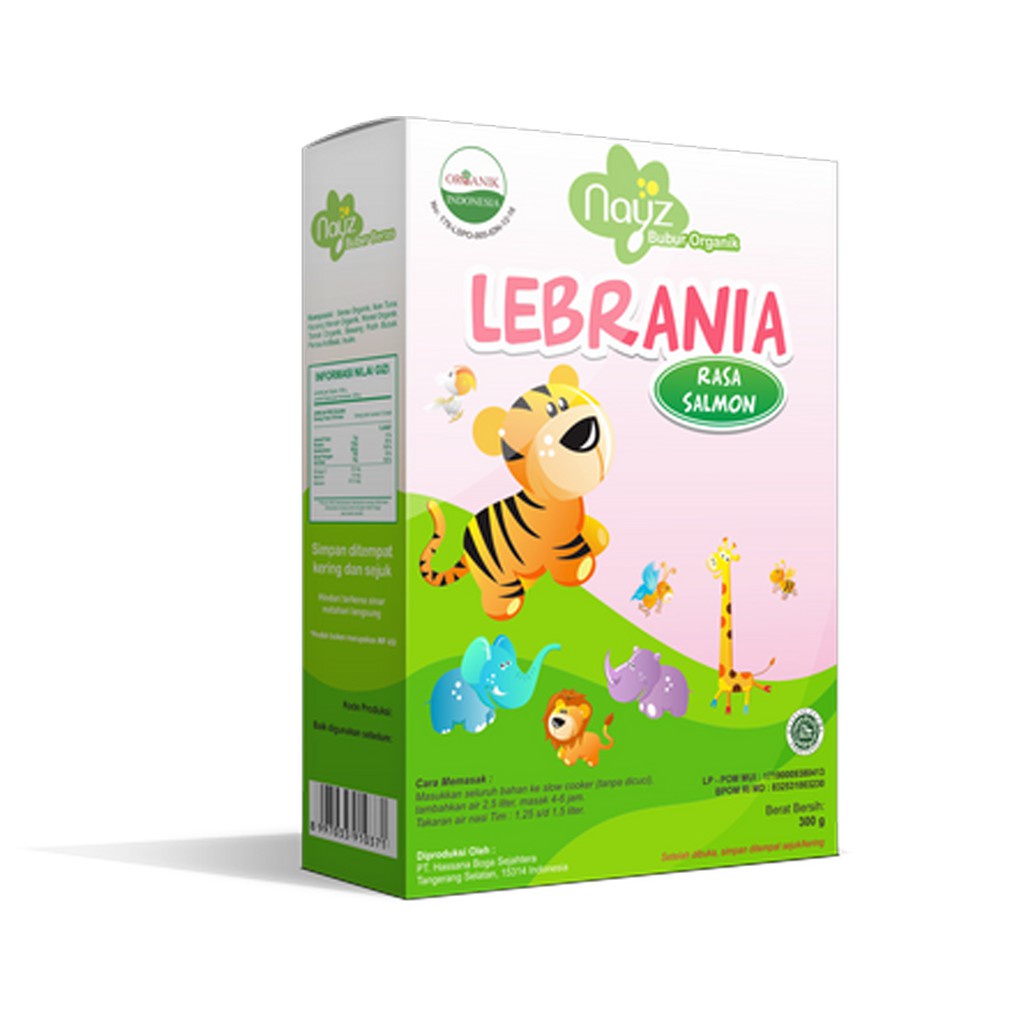 Nayz Tematik Lebrania Salmon 300gr