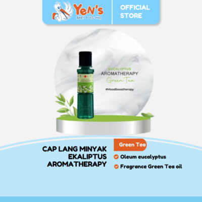 CAPLANG Minyak kayu Putih Green Tea 60ml / 120ml