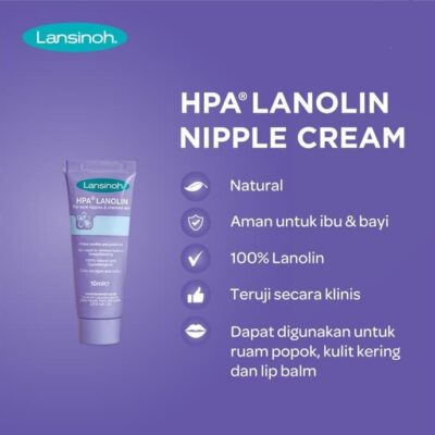 LANSINOH HPA Lanolin Nipple Cream 10ml thumbnail 2