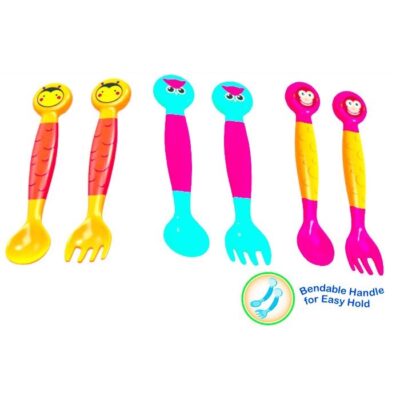 BABY SAFE Baby Fork & Spoon SK003