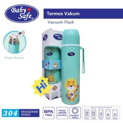 BABY SAFE Vacuum Flask 500ml - TER04 Blue, Green thumbnail 6