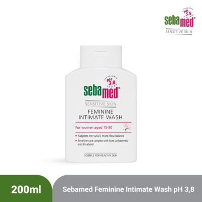 Sebamed Feminine Intimate Wash PH 3,8 200ml thumbnail 2