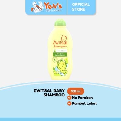 Zwitsal Baby Shampoo Natural Aloe Vera Kemiri Seledri 100 ml No Paraben