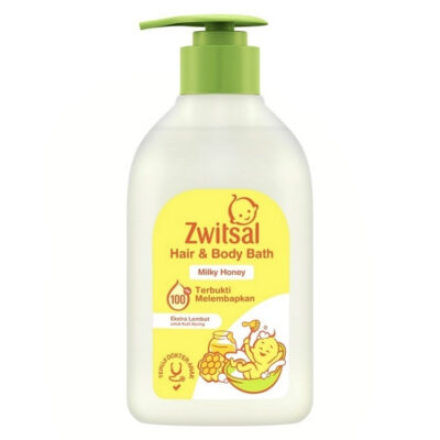 Zwitsal Natural Baby Bath Hair & Body MilkHoney 300 mL thumbnail 6