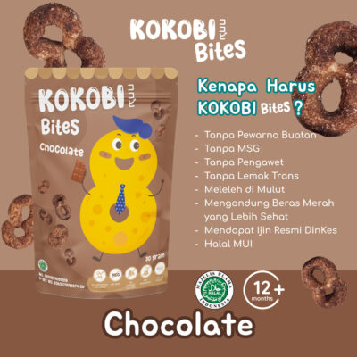 KOKOBI Bites 30g / Cemilan Tanpa MSG thumbnail 2