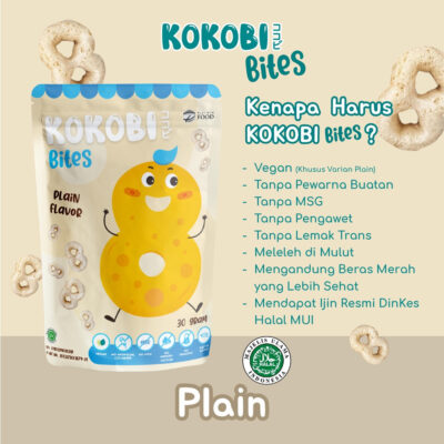 KOKOBI Bites 30g / Cemilan Tanpa MSG thumbnail 7