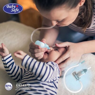 Baby Safe NAS02 Nasal Aspirator Penyedot Ingus Bayi Baby Nose Cleaner thumbnail 2