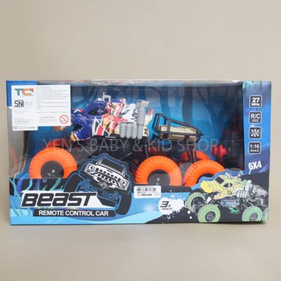 Mobil Beast Remote Control Crawler 6 Roda Cas 6x4 - Mainan RC Car thumbnail 2