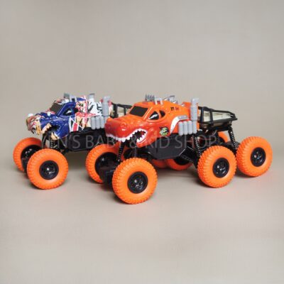 Mobil Beast Remote Control Crawler 6 Roda Cas 6x4 - Mainan RC Car thumbnail 5