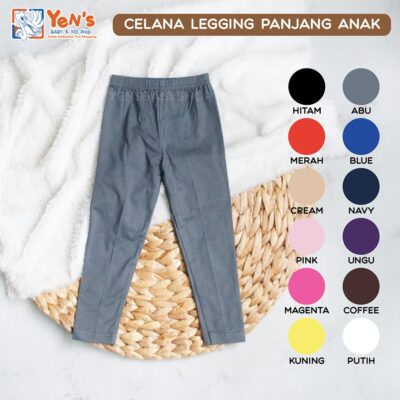 M88 Legging Panjang Anak Perempuan / Size 9-15