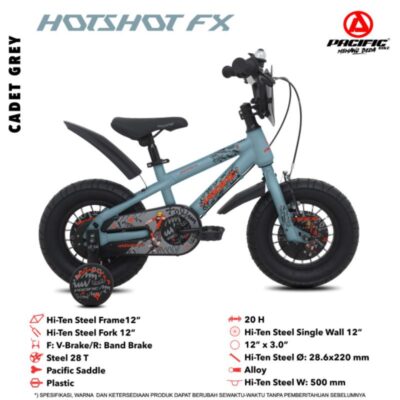 PACIFIC Sepeda Anak Hotshot fx 3.0 BMX 12"