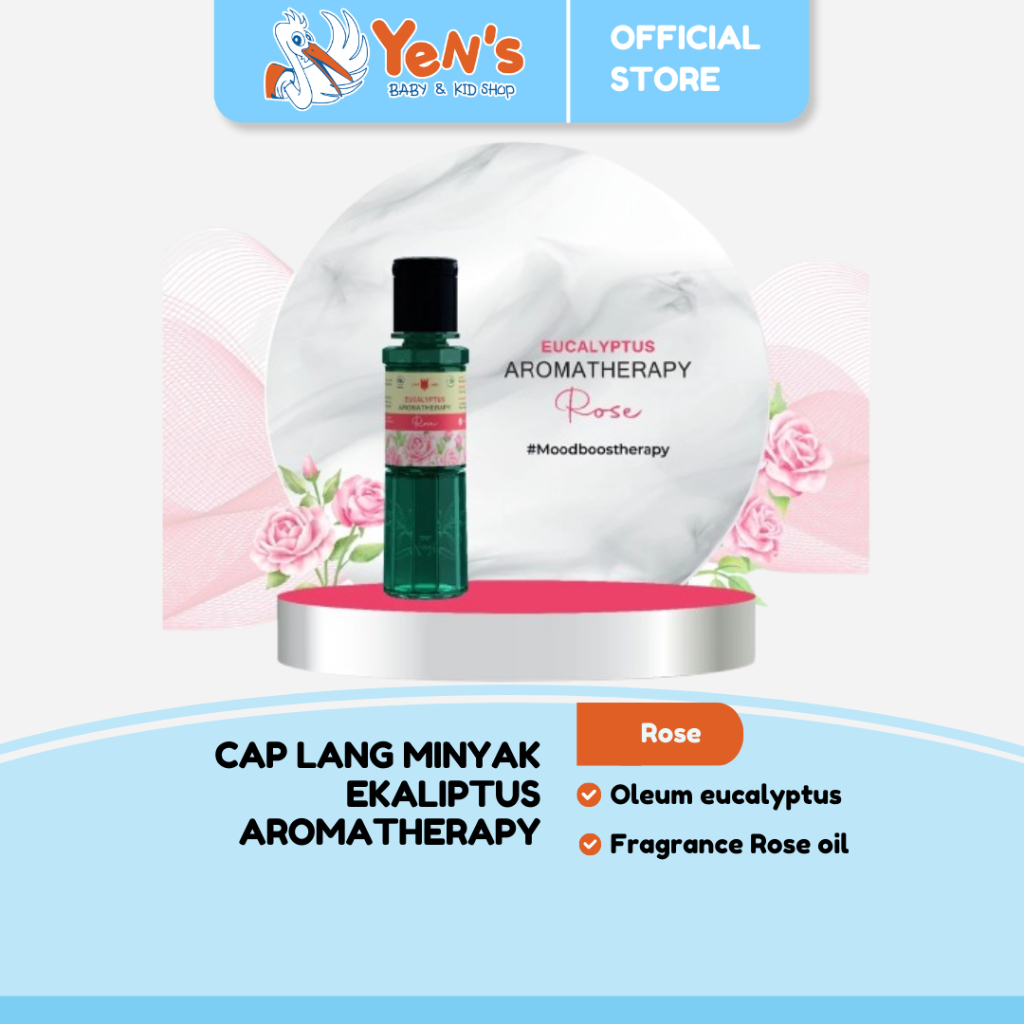 CAPLANG Minyak Kayu Putih Rose 60ml / 120ml / 210ml