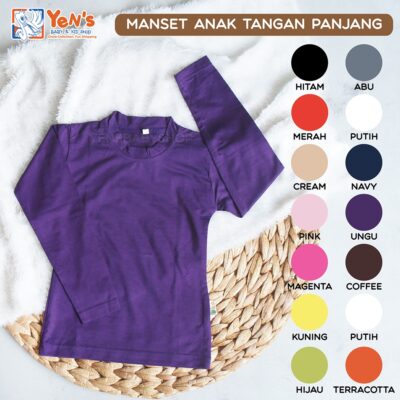 M88 Manset Anak Tangan Panjang / Size 4-6