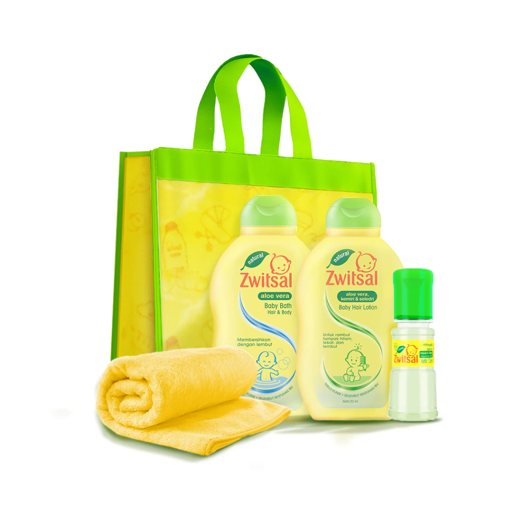 Zwitsal Mini Travel Pack / Hampers Bayi Baby Gift Set / Paket perlengkapan bayi 1PC