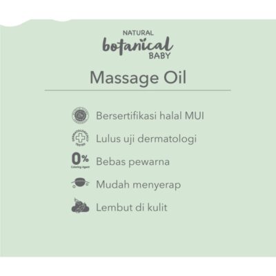 PIGEON Botanical Baby Massage Oil 100Ml thumbnail 3
