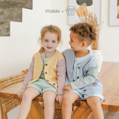 MOOI Cardigan Knit - Kardigan Rajut Anak thumbnail 2