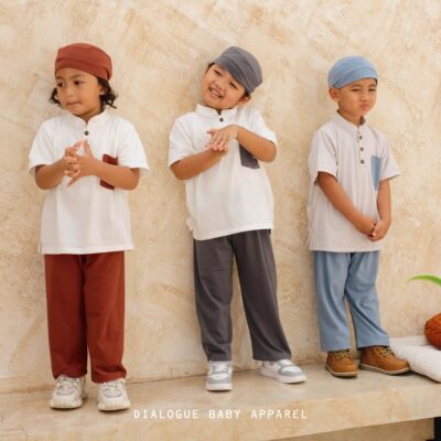 DIALOGUE BABY Koko Pasha - Setelan Anak