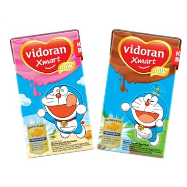 VIDORAN Xmart UHT Susu Cair 115 ml